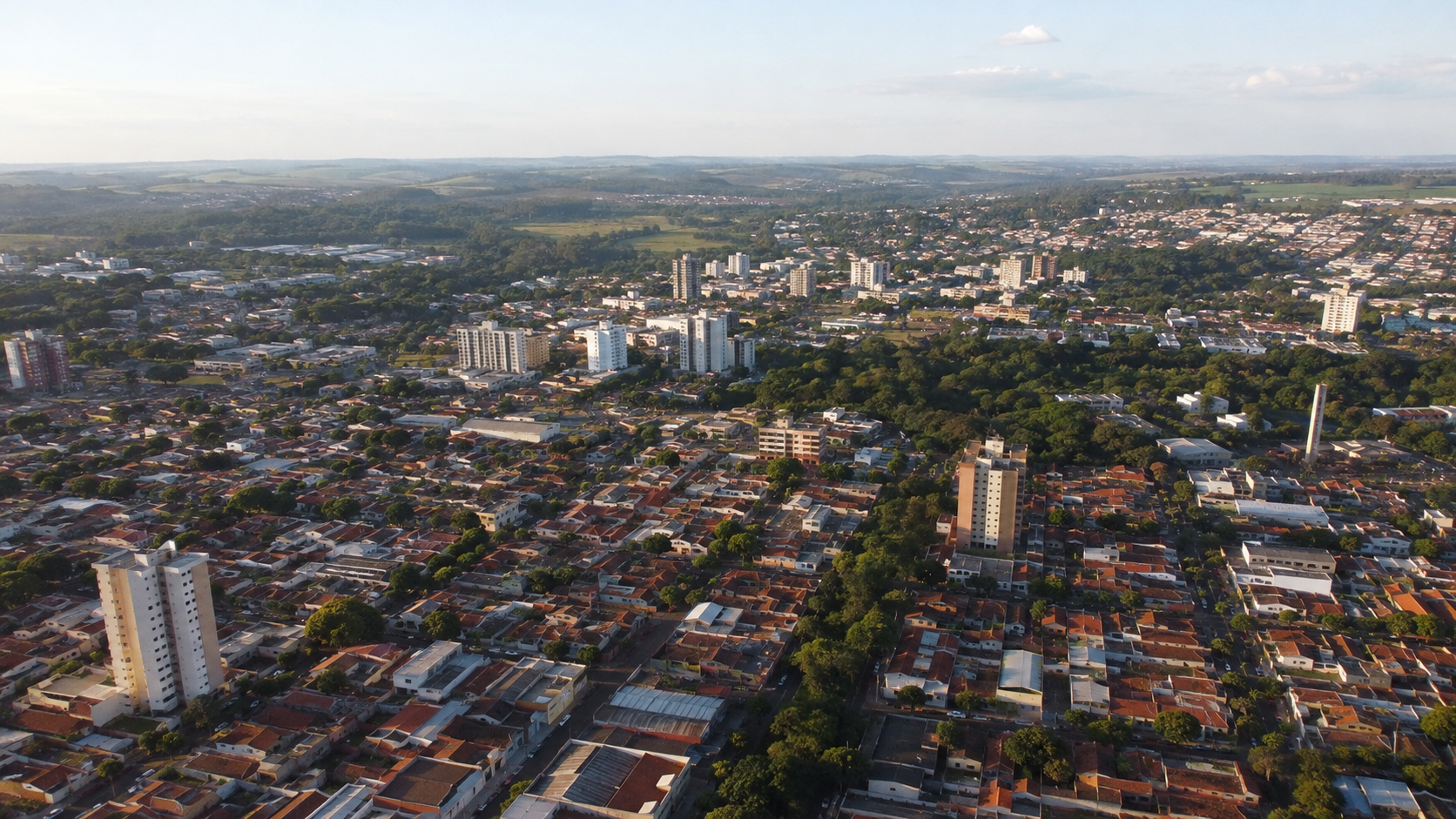 Vista de São Carlos, São Paulo
